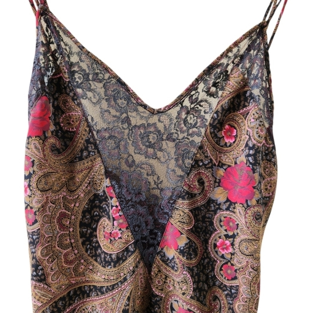 Victorias Secret Gold Lable Vintage Mini Slip Dress Night Gown Slip Size Large - Picture 4 of 11